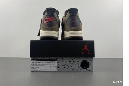 Hyperoad Brown x Scott Jordan Air Retro 4 Travis 1030